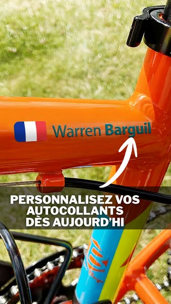 Personnalisez votre vélo avec AceSticker dès aujourd’hui