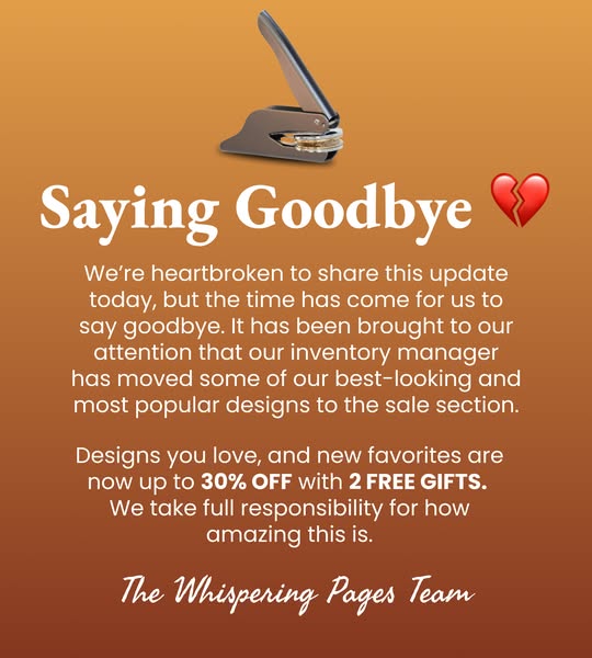 30% OFF SALE: Personalized Book Embosser