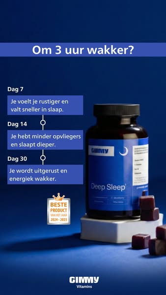 Niet meer wakker worden 's nachts