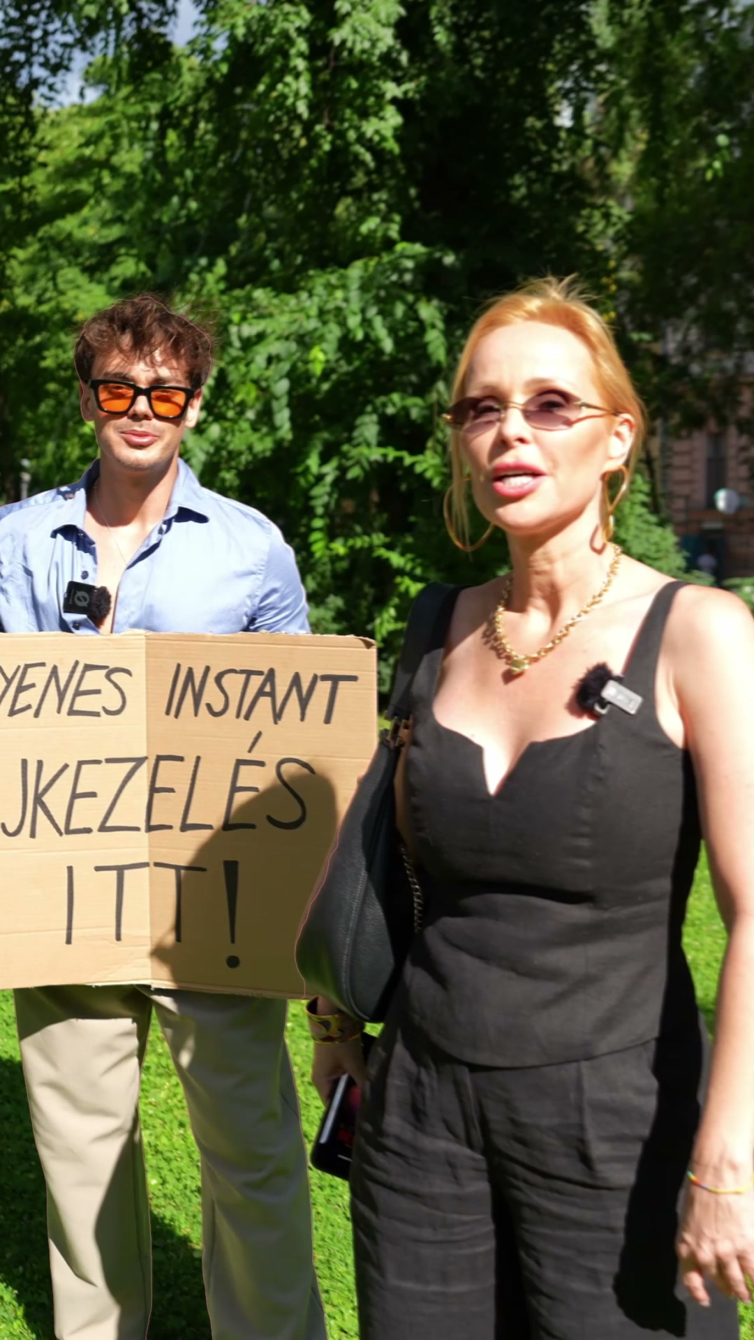 Profi hajátalakulás az utcán!