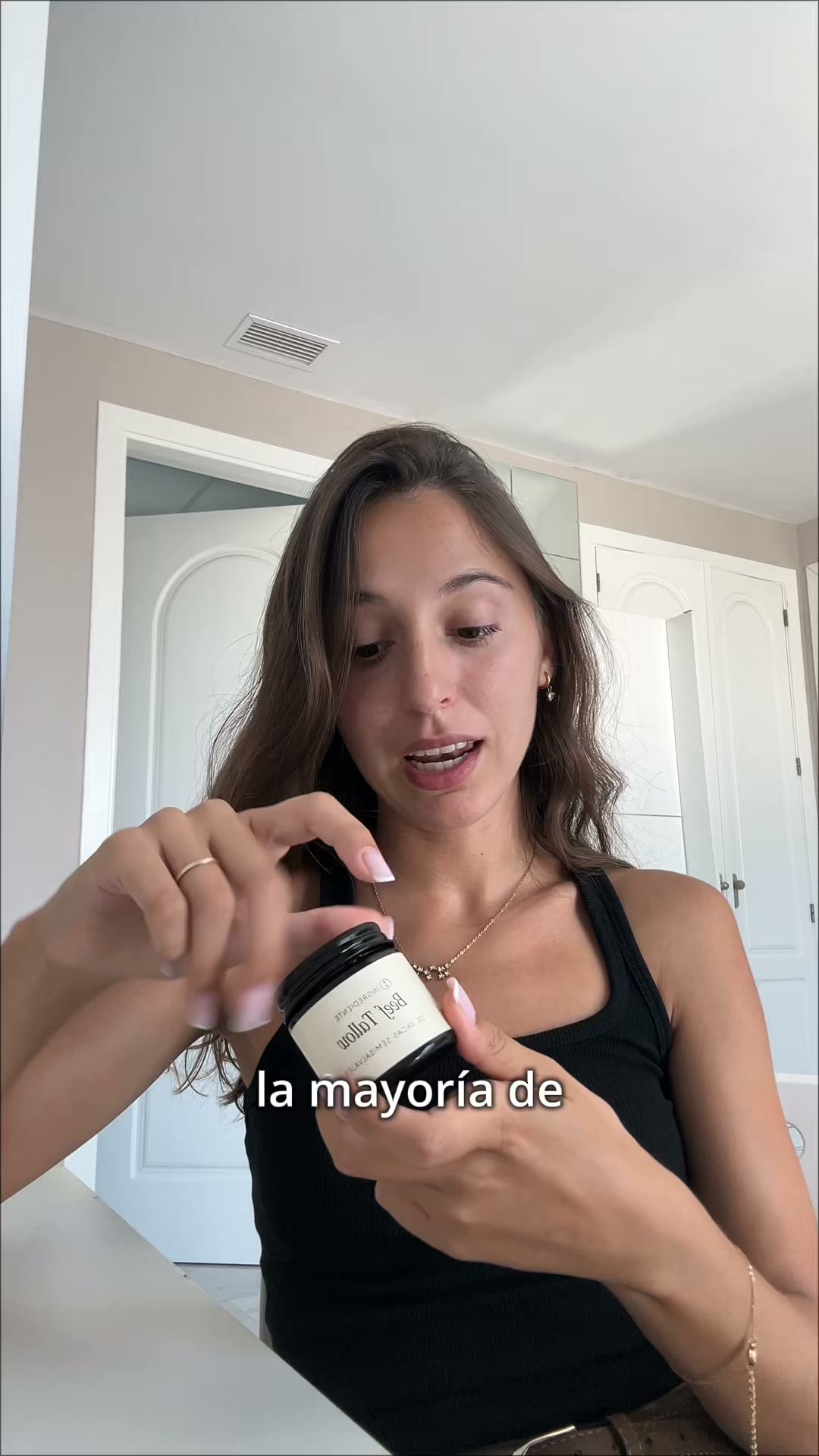 Ritual diario con beef tallow