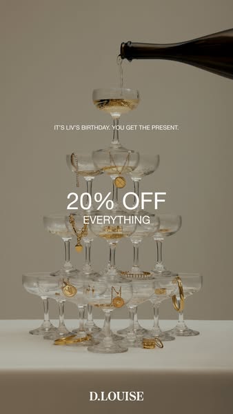 20% OFF SITEWIDE