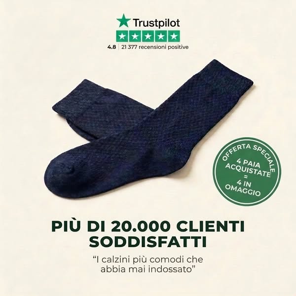 4 + 4 Paia in Omaggio