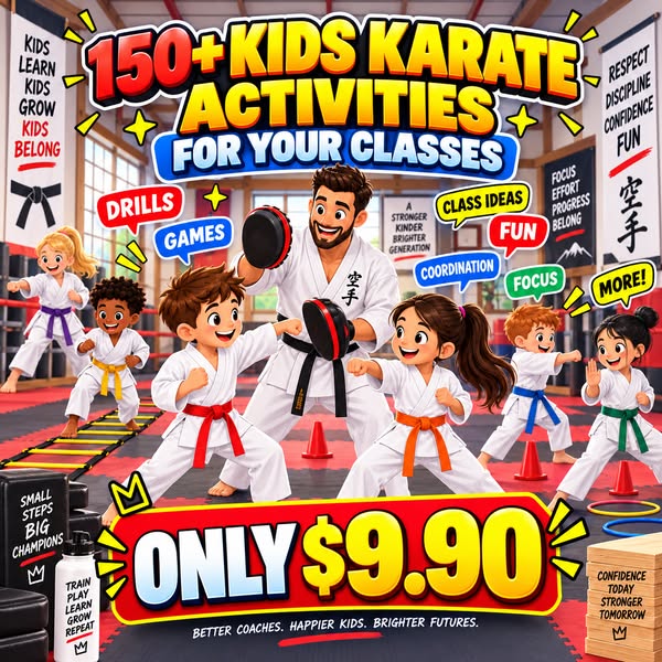 150+ karate Games & Drills