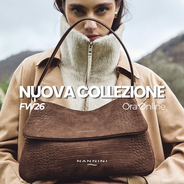 La nuova collezione Nannini Borse è online.