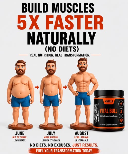 MNERLS VITAL BULL - MUSCLE BUILDING SUPPLEMENT