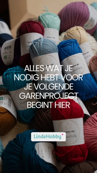 Groot aanbod aan garen en accessoires