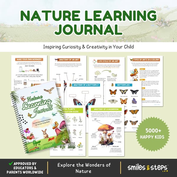 Nature Learning Journal — 90% OFF!