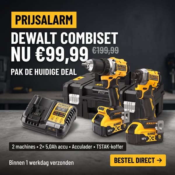 DeWalt Combiset NU €99,99