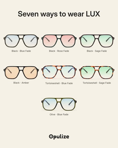Seven Ways to Wear LUX