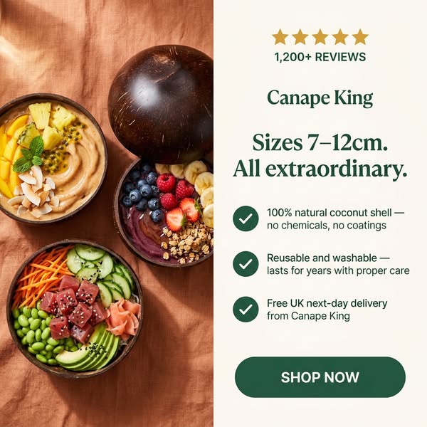 Coconut bowls from £4.99