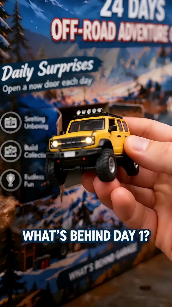 24 Days Off-Road Garage Advent Calendar!