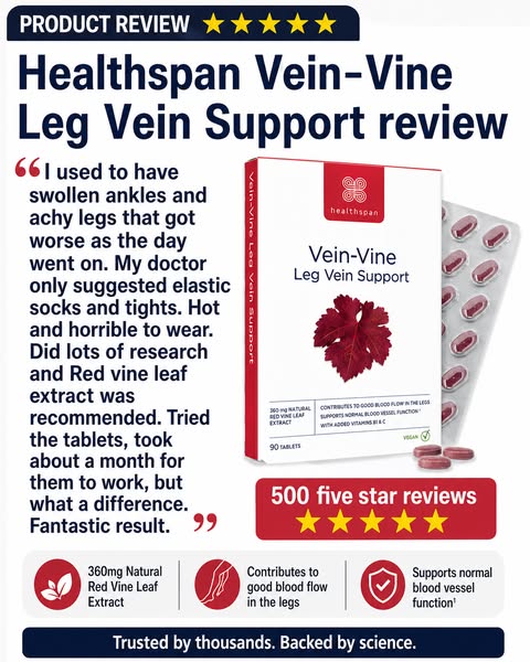 Support Healthy Legs with Vein-Vine