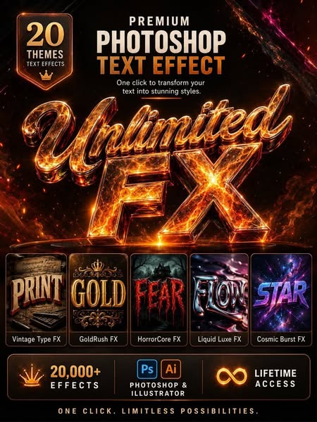20,000+ FX Styles — One Click, Lifetime Ownership!