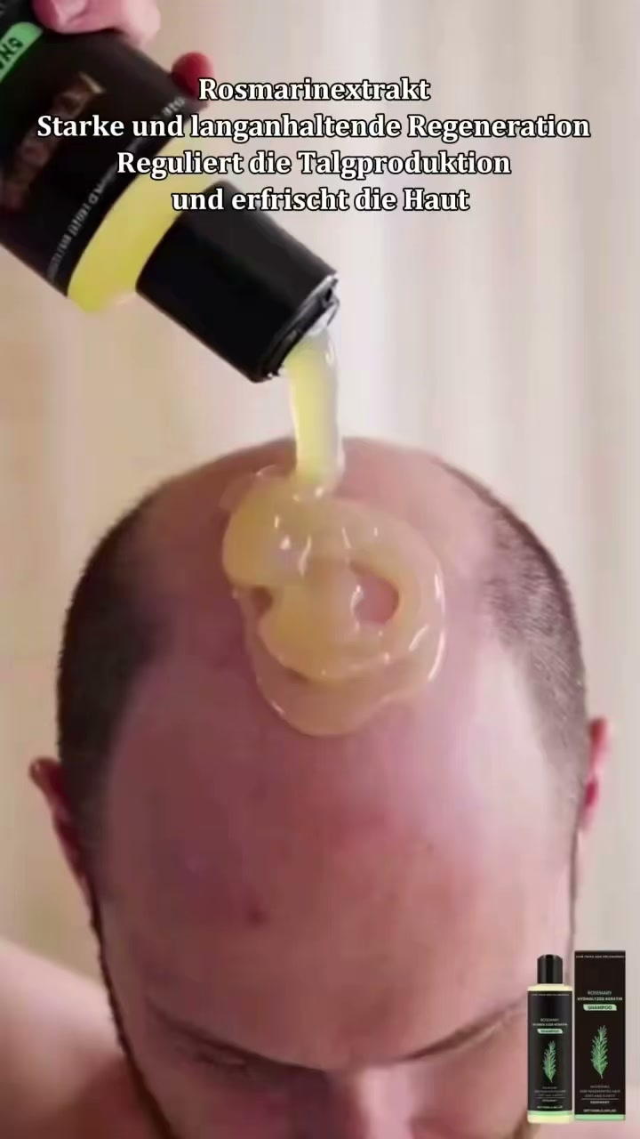 Pflanzenextrakt-Pflegeshampoo – Beste Ergebnisse bei wenig Haar‼