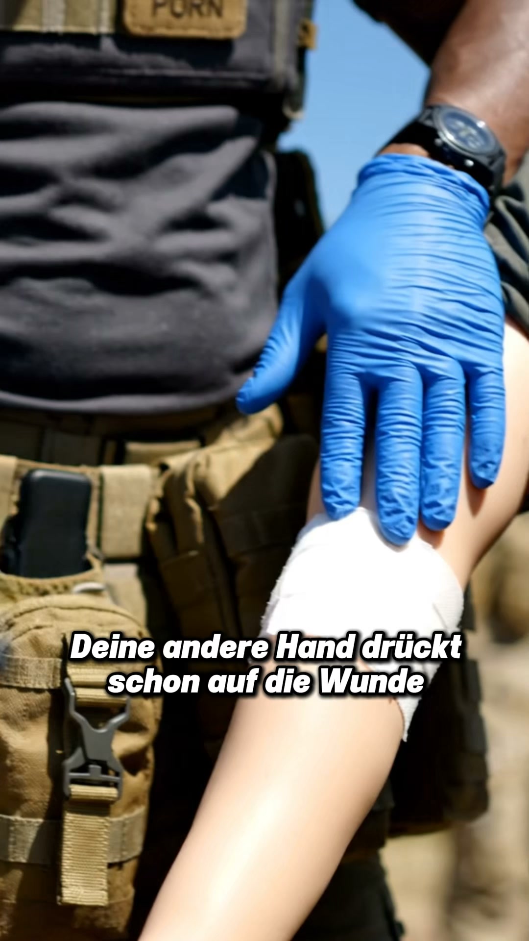 Ein Zug. Das ist der ganze Ablauf.
