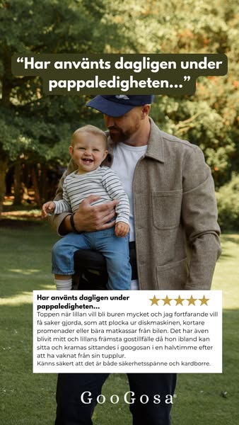 För alla "bära mig" stunder