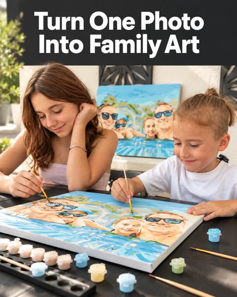Your family, painted by your family