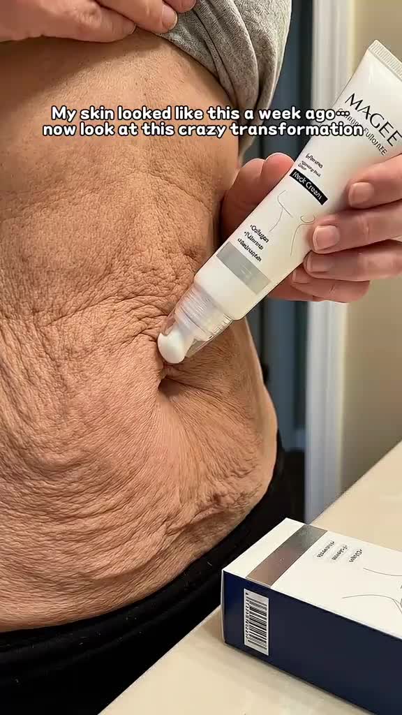 Collagen-infused soft and moisturizing neck cream