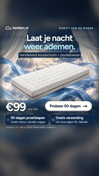 Vanaf €99 incl. btw thuisbezorgd