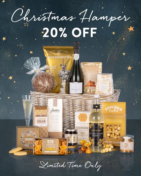 20% OFF CHRISTMAS HAMPERS