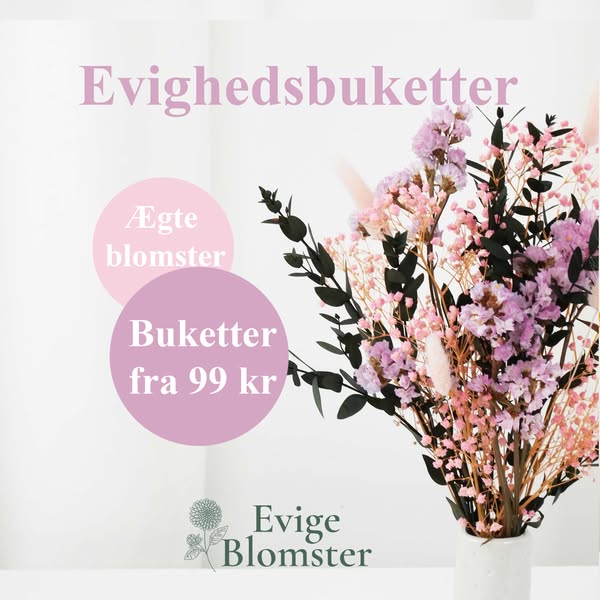 Evighedsbuketter fra 99 kr