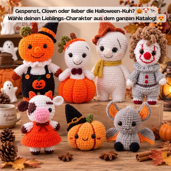 Deine ganze Halloween-Kollektion — 7 Figuren, 1 Überraschung!