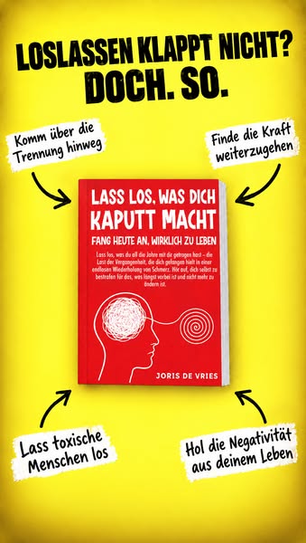 Loslassen klappt nicht? Doch. So.