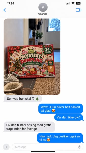 50 % rabat kun i dag.
