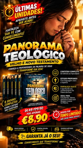 Panorama Teológico por apenas €8,90 — Garanta o seu!