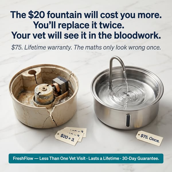 46,000+ Dog Parents Switched to This Fountain