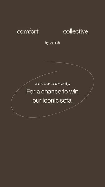 Enter to Win Our Iconic Sofa