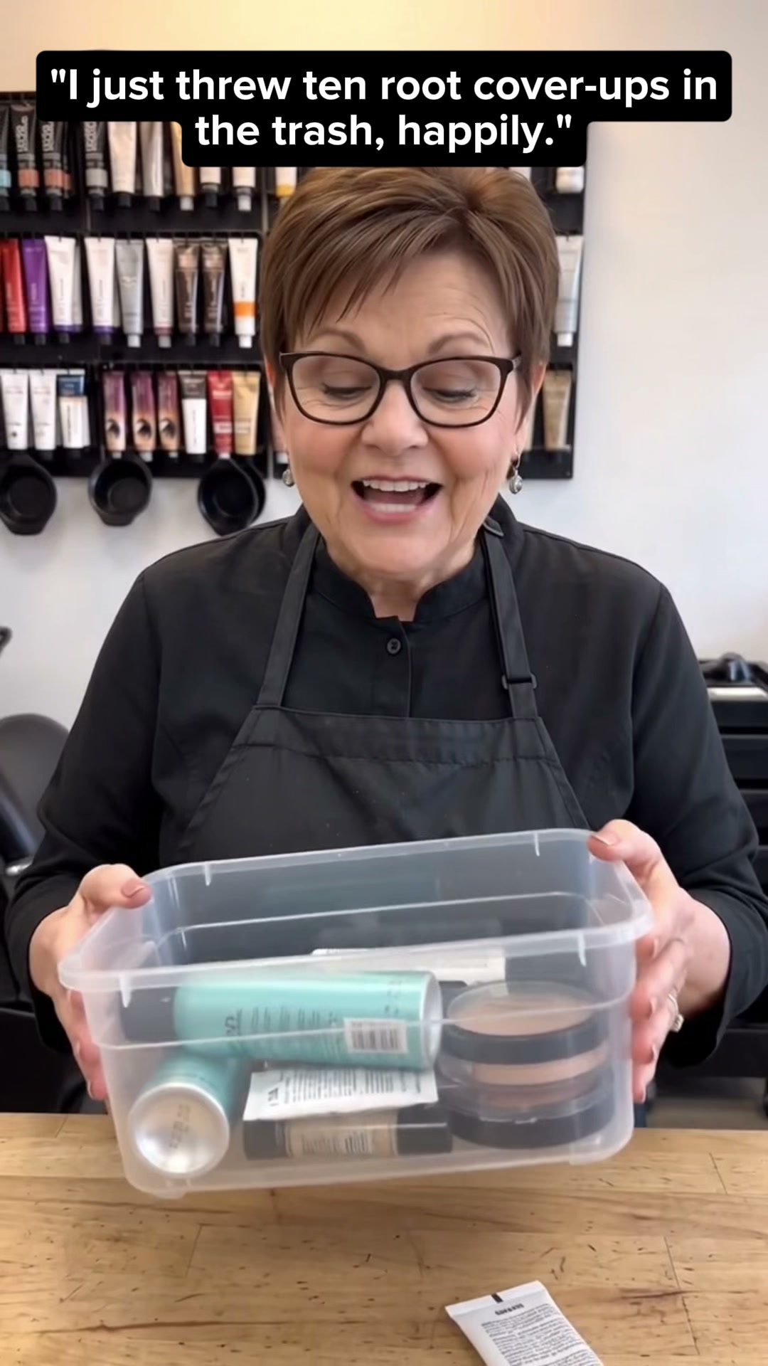 A colorist sorted 11 root cover-ups. One survived.