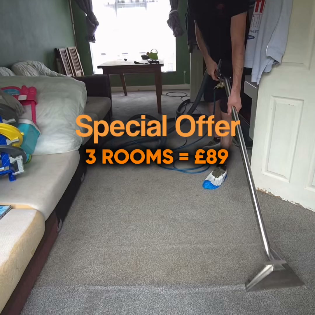 Only £89 for 3 Rooms – August Only!