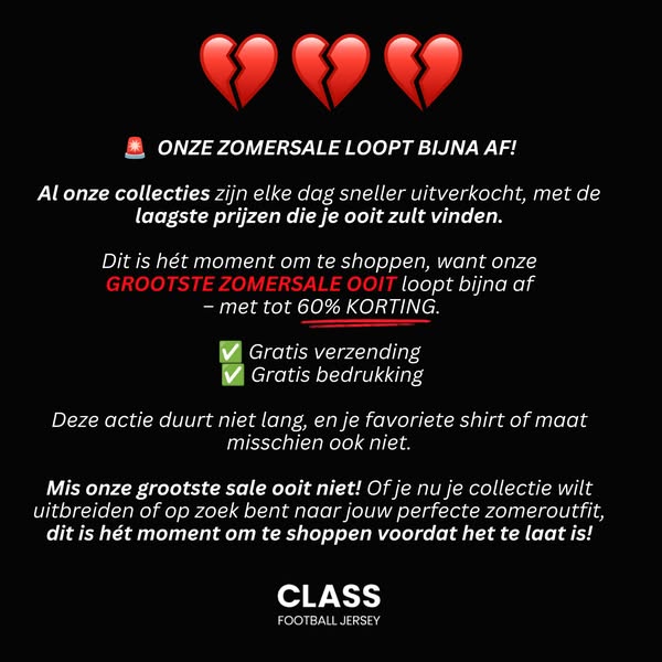 Laatste Kans: Zomersale Tot 60% Korting