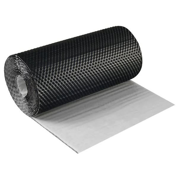 TAŚMA KOMINOWA OPIERZENIOWA 300mm DO OBRÓBKI KOMINA 5mb CZARNA R