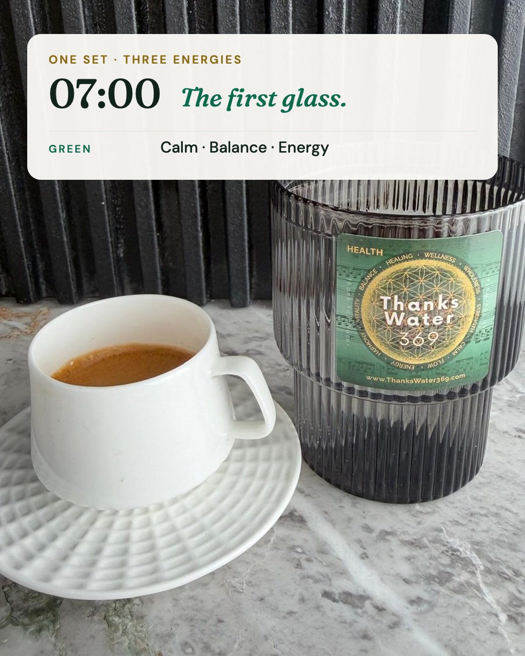Bring your best energy to every glass