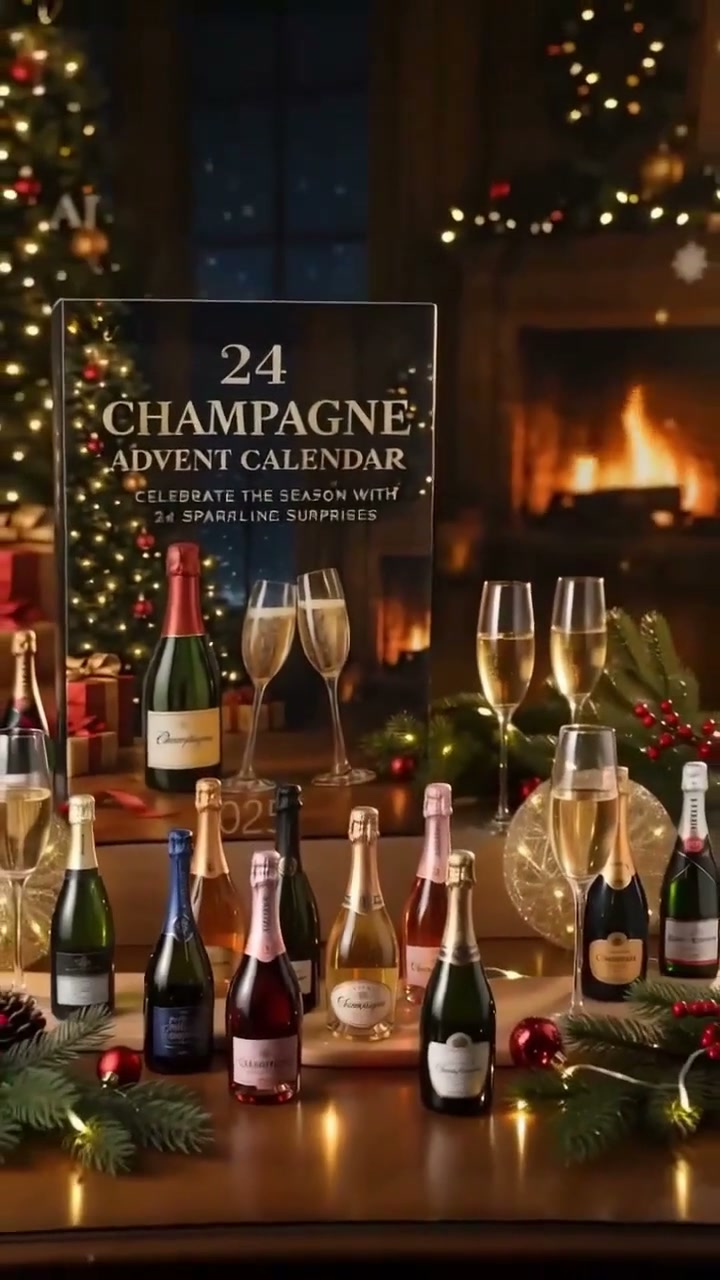 Champagne Advent Calendar 2026 – 24 Surprises Until Christmas