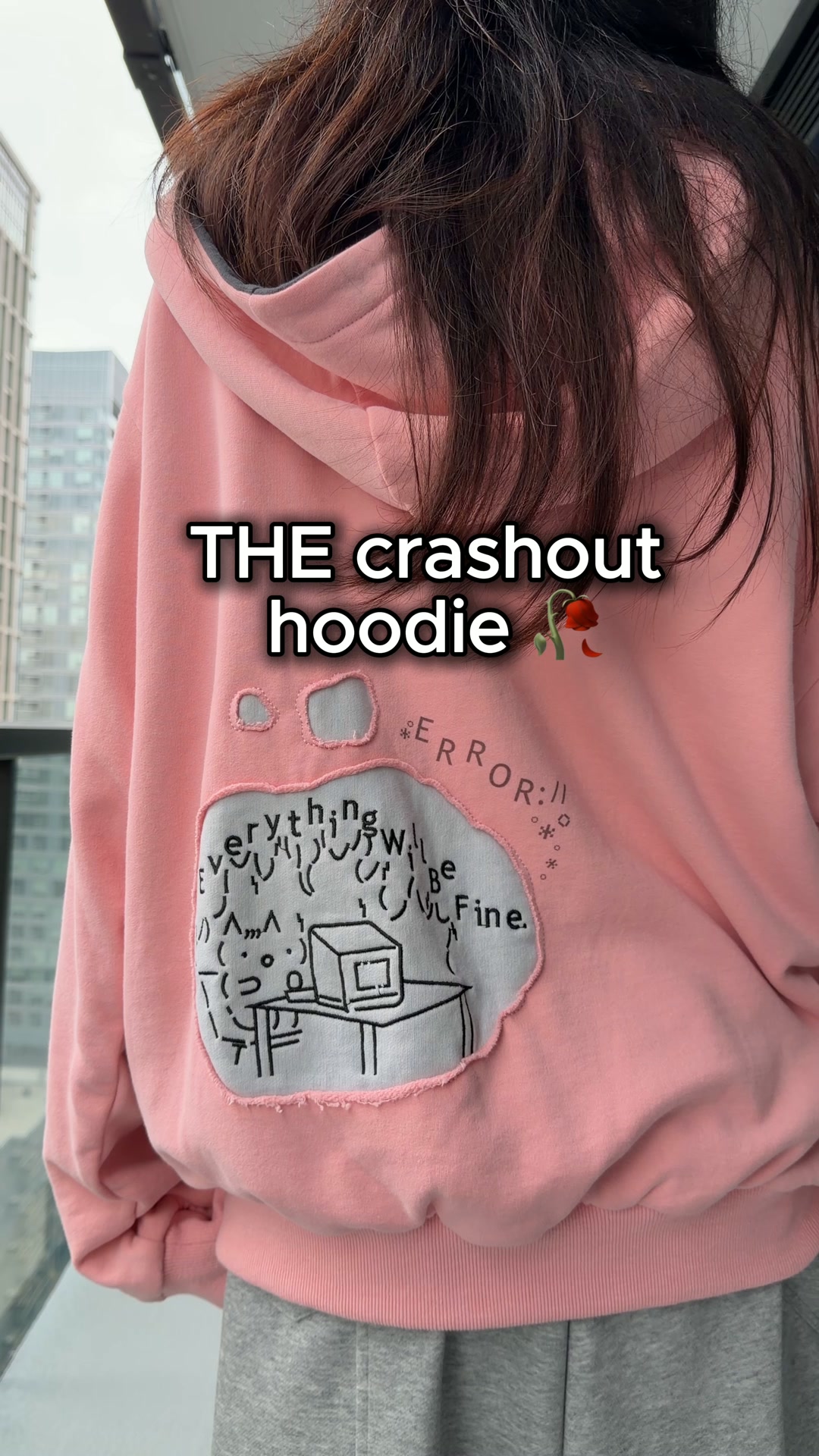 Burned Out Reversible Zip