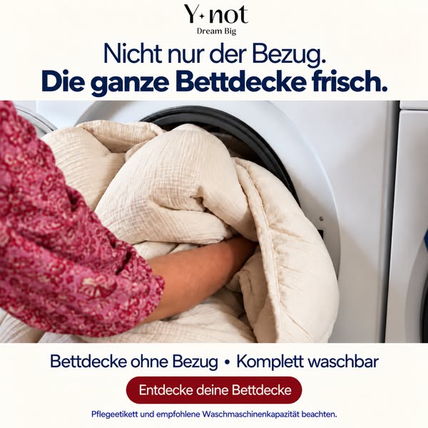Komplett waschbar – jetzt 1+1 GRATIS