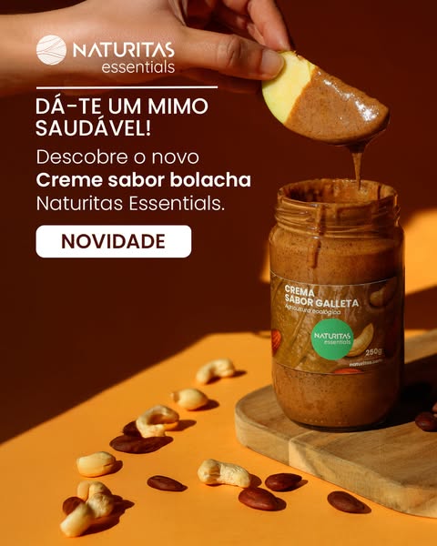 Creme sabor bolacha Bio