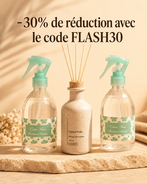 CODE PROMO: FLASH30