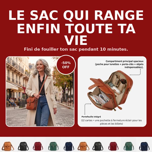 Vastra - Le sac à bandoulière le plus spacieux