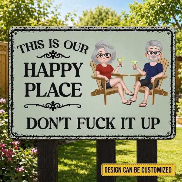 Personalised Metal Sign