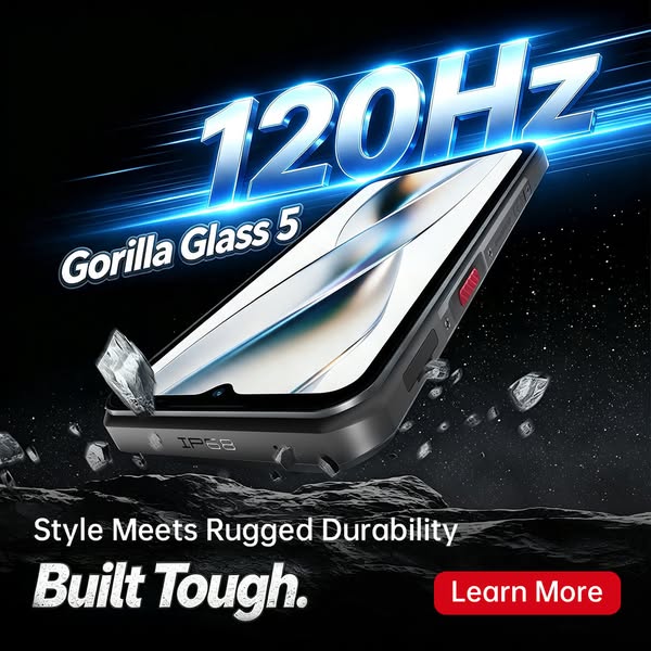 WP62: Mech-Style Rugged 5G Phone