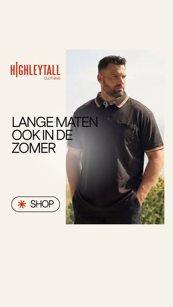 Voor lange mannen