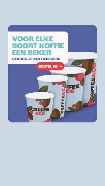 Koffie to go bekers bedrukken | Snel & voordelig!
