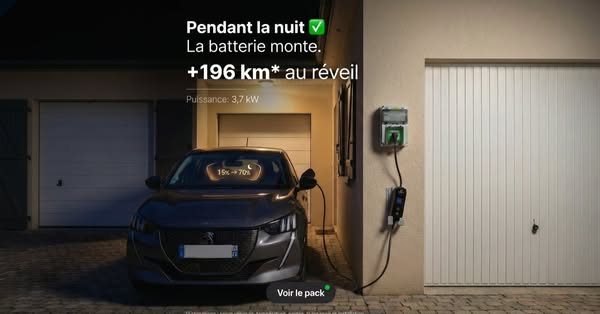 Tu dors. Ça charge.