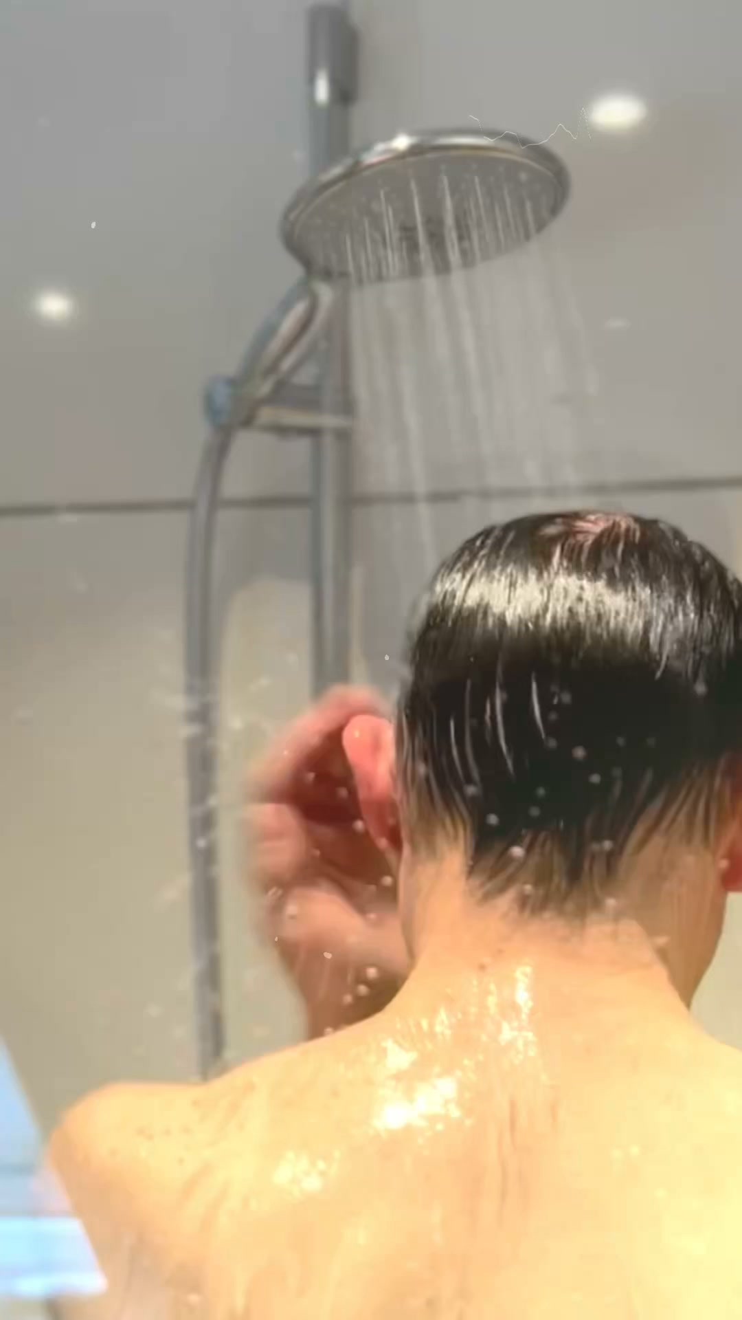 Dusche trocknen – ohne Abzieher
