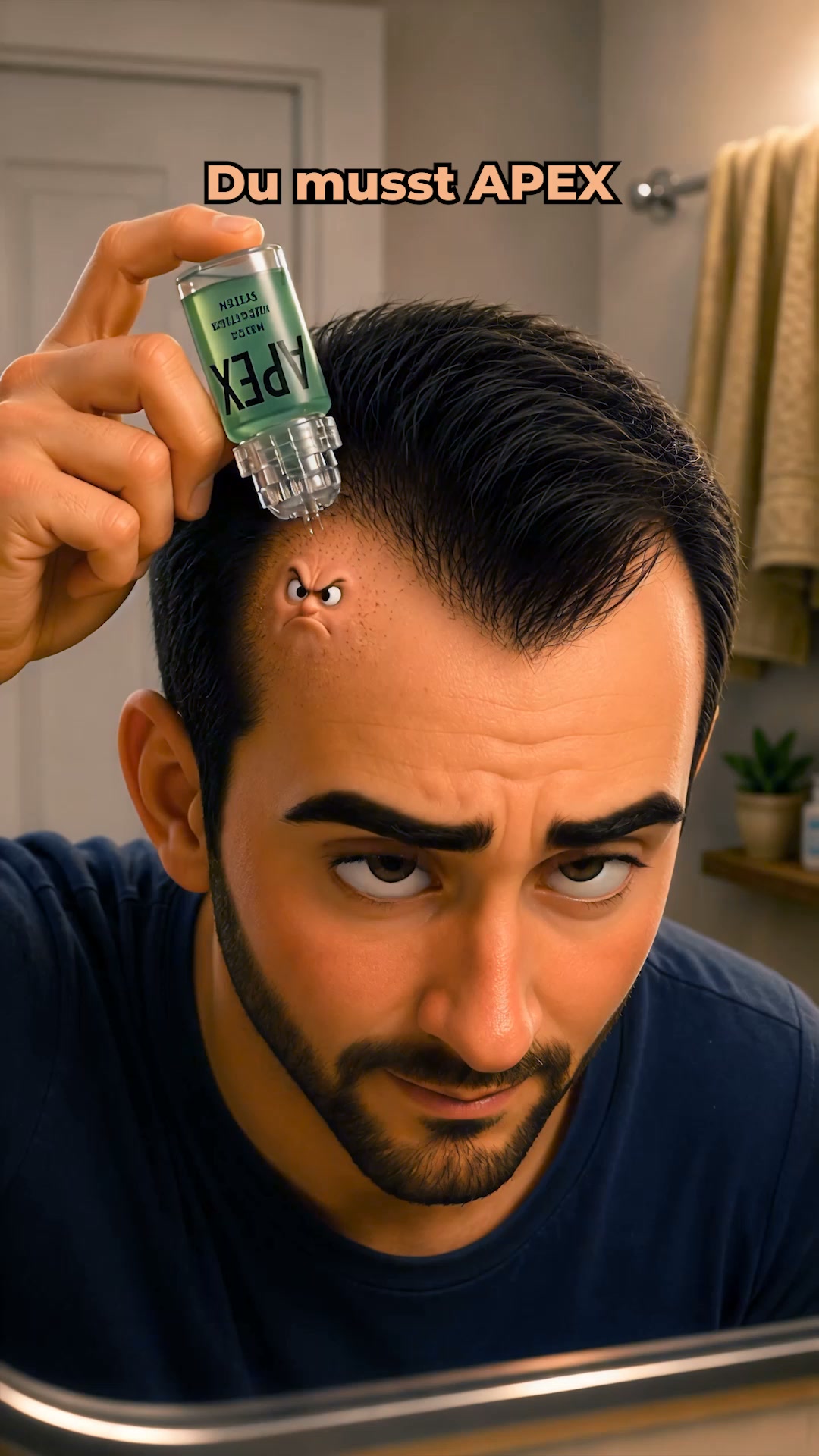 Volles Haar in 3-5 Wochen oder Geld zurück.